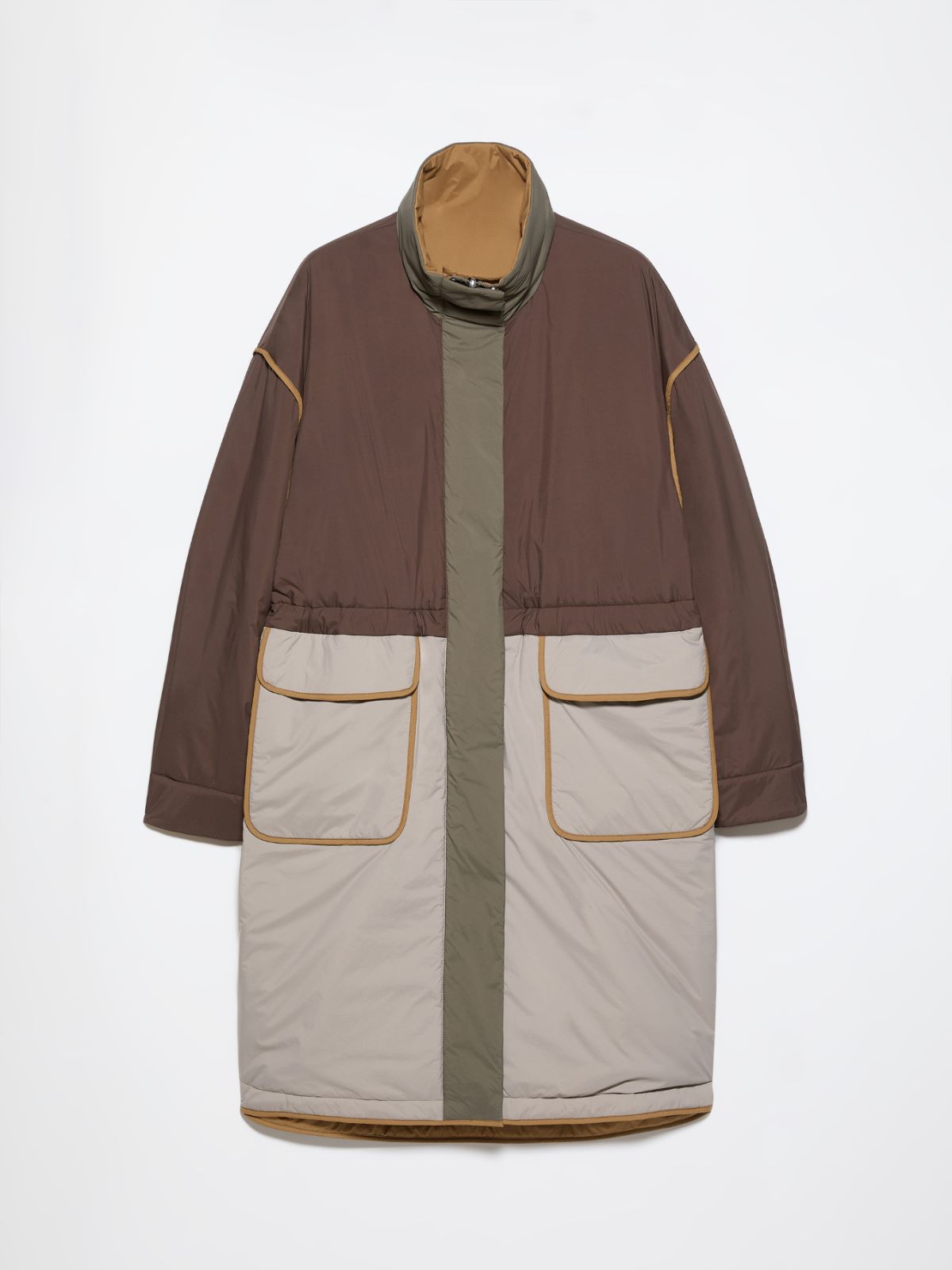 Reversible padded parka - DARK BROWN - MAX&Co. - 6