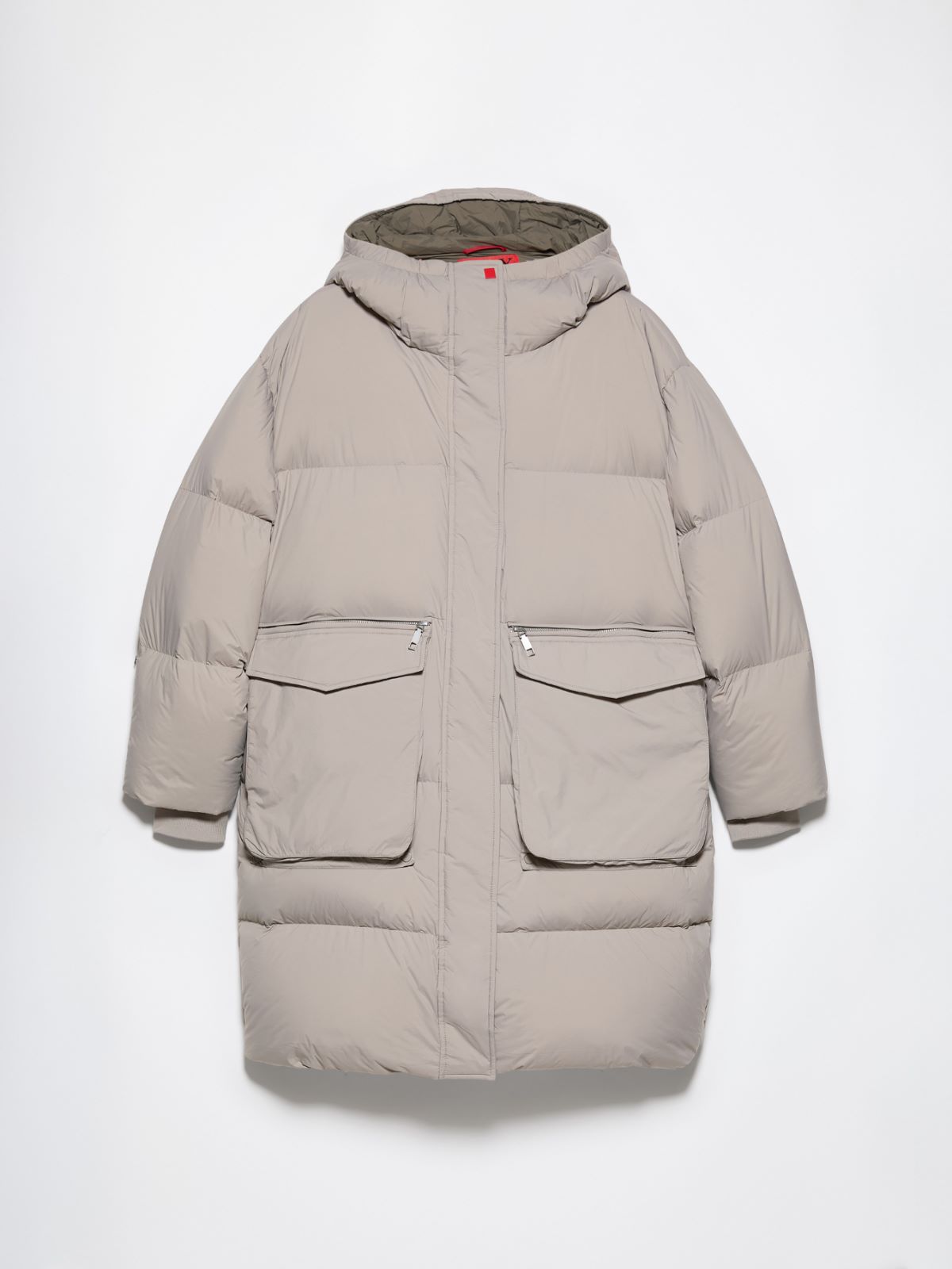 Parka de plumas extragrande con capucha - GRIS CENICIENTO - MAX&Co. - 7