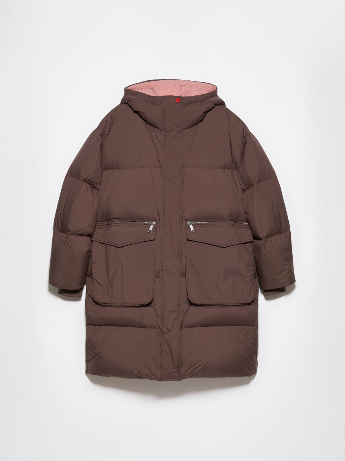 Parka de plumas extragrande con capucha - MARRON OSCURO - MAX&Co. - 7
