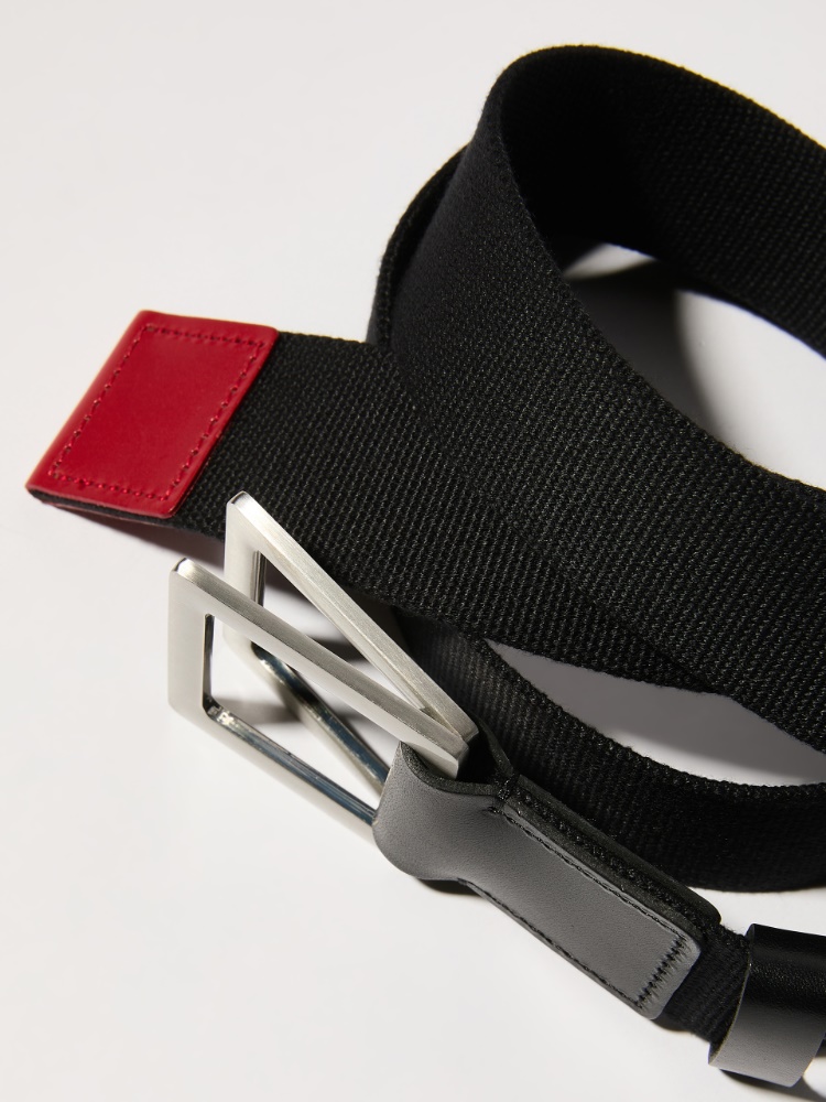 Canvas and leather belt - MAX&Co. - 2