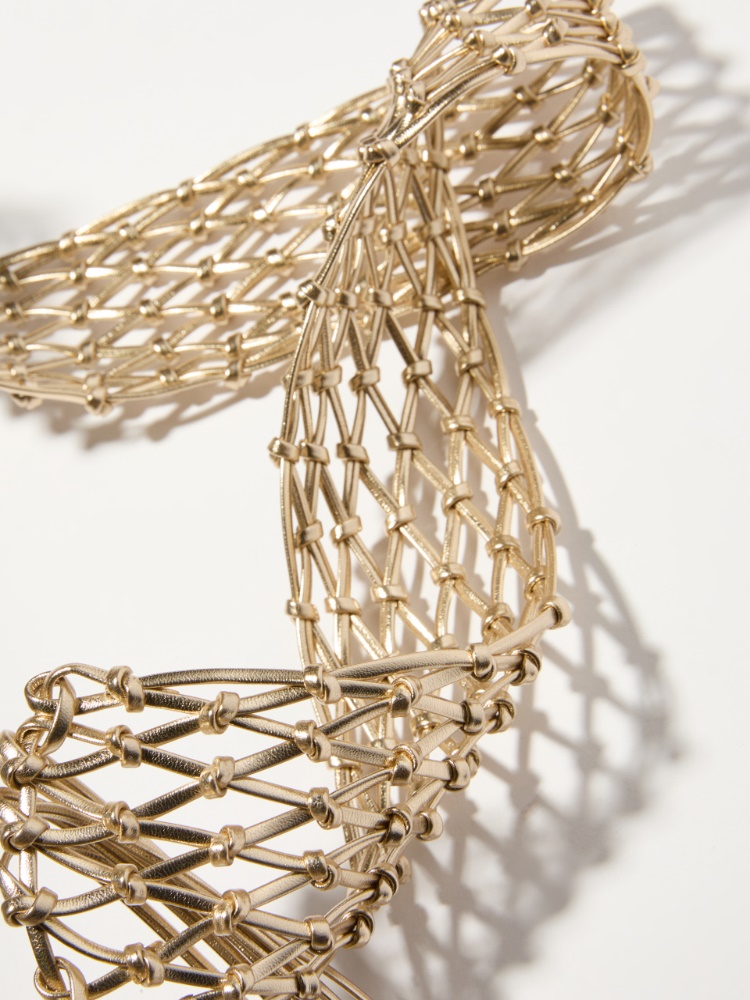 Laminated braided belt - MAX&Co. - 2