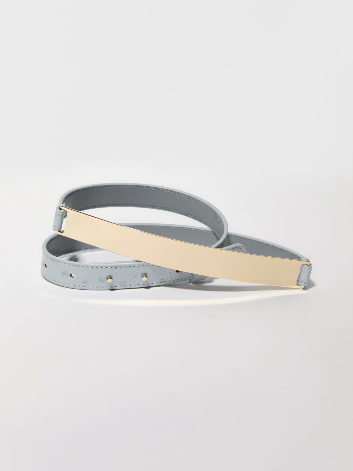 Leather and metal belt - AVIO - MAX&Co.