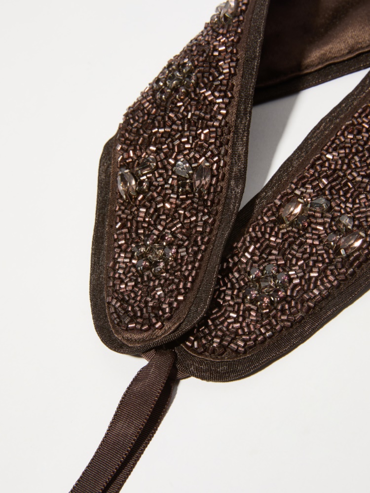 Bejewelled satin belt - MAX&Co. - 2