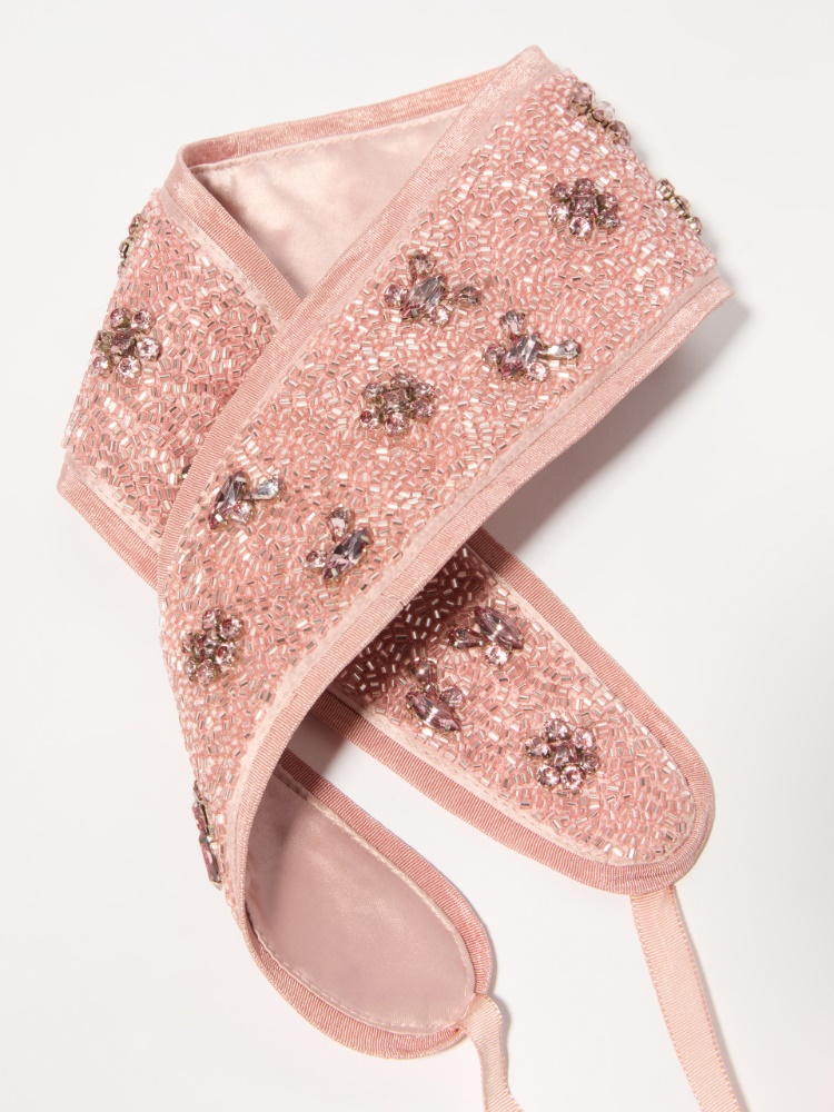 Bejewelled satin belt - MAX&Co. - 2