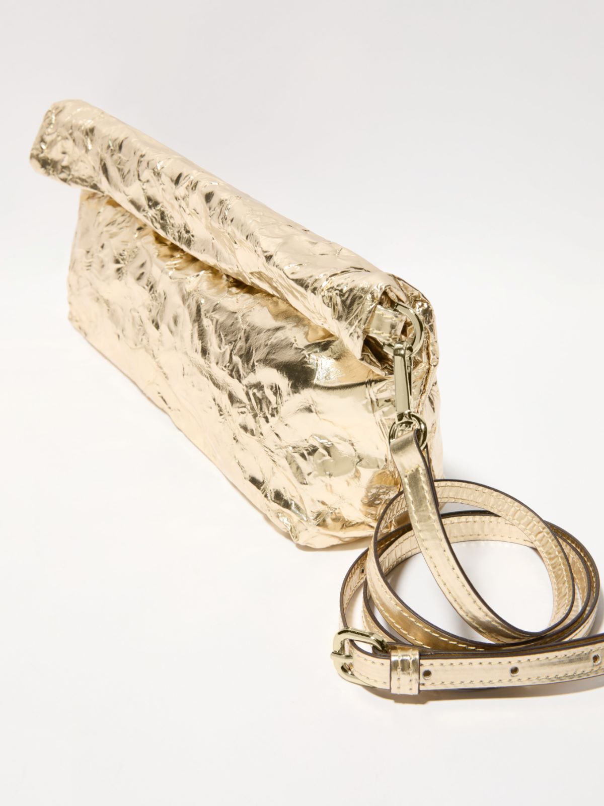 Laminated Lumebag pouch - GOLD - MAX&Co.