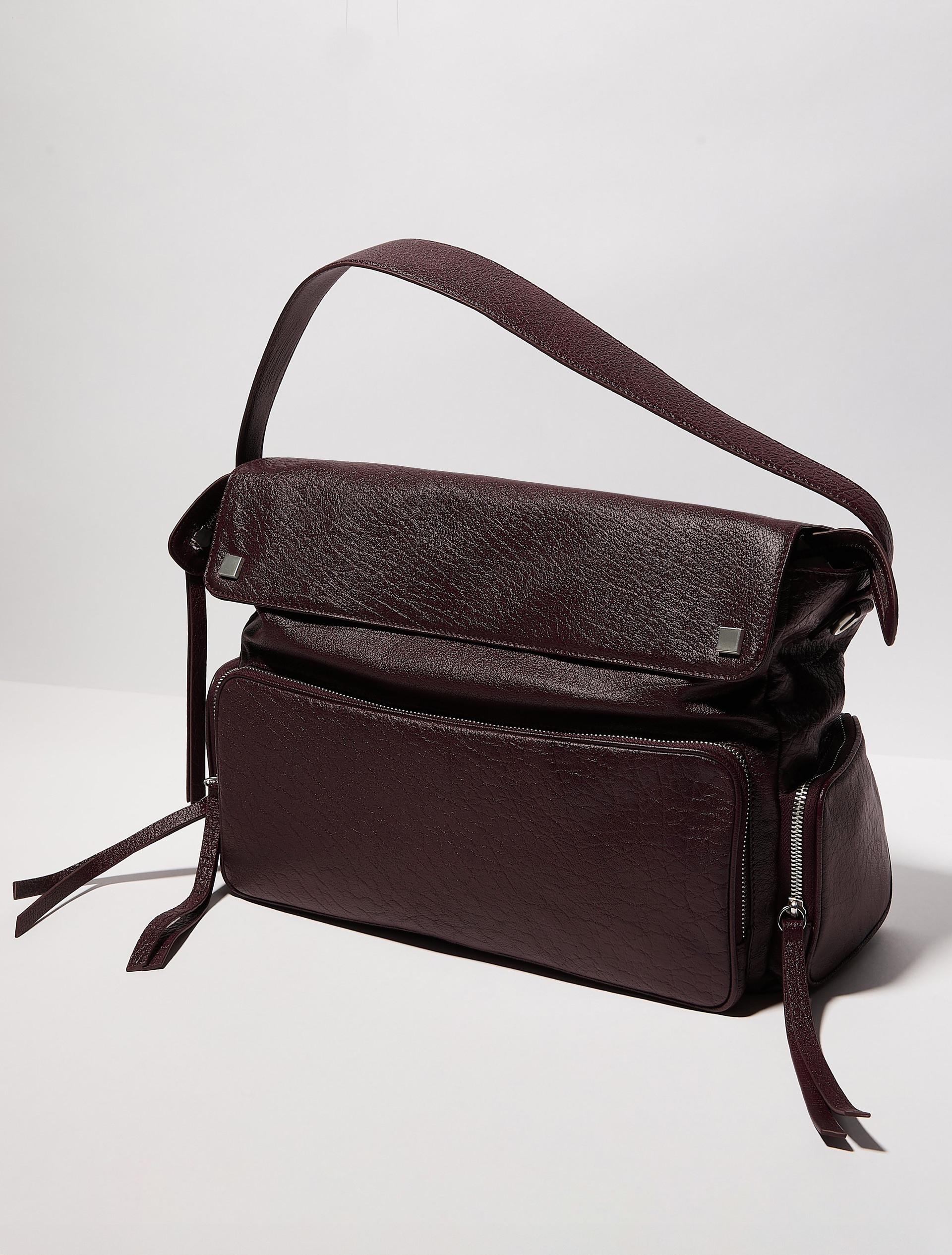 Leather cargo bag - MAX&Co.