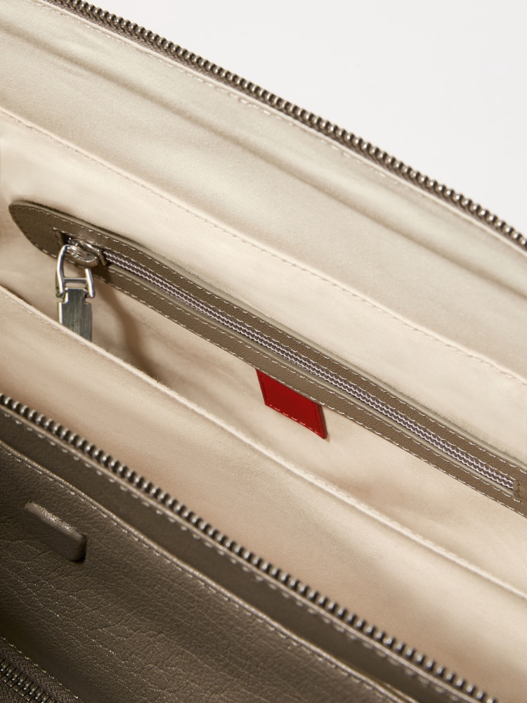 Cargobag aus Leder - GRAU - MAX&Co. - 7