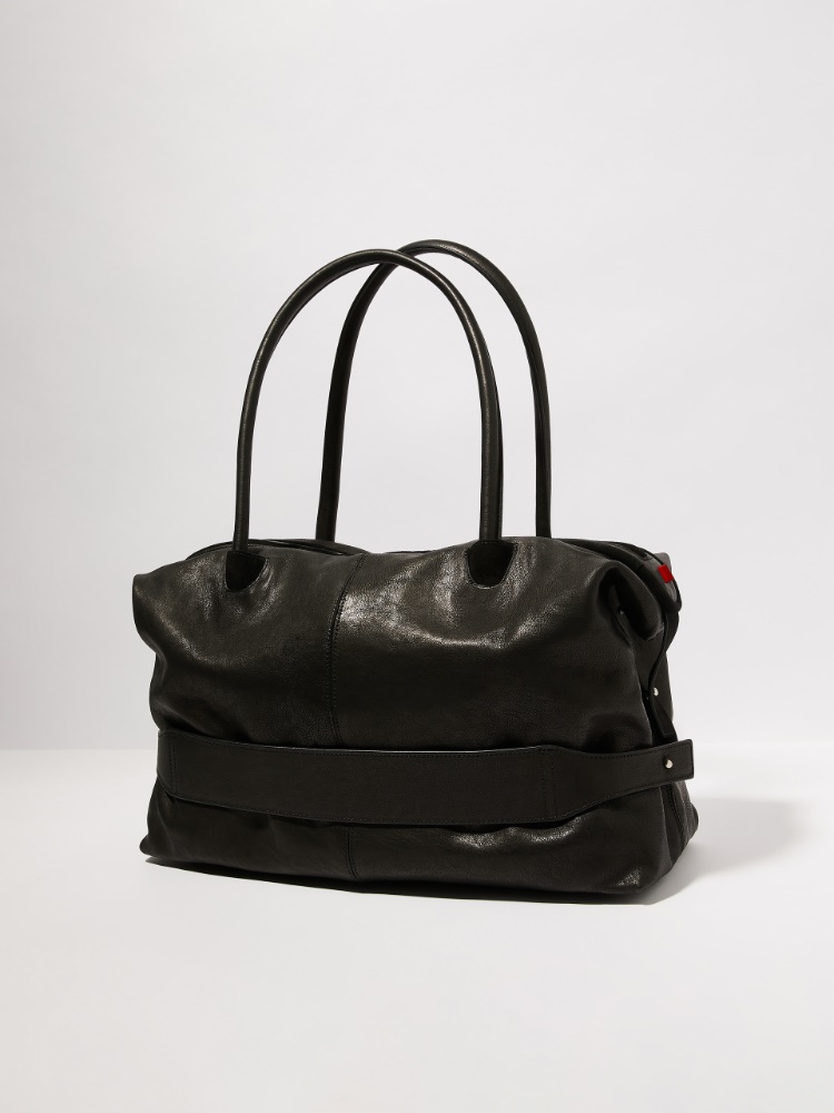 Totebag aus Leder - MAX&Co. - 2
