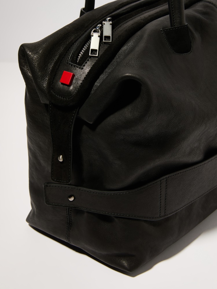 Totebag aus Leder - MAX&Co. - 3