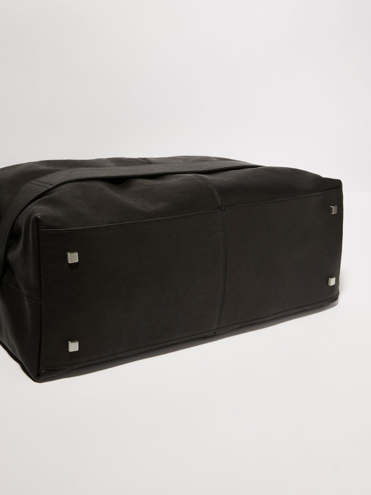 Totebag aus Leder - SCHWARZ - MAX&Co. - 4