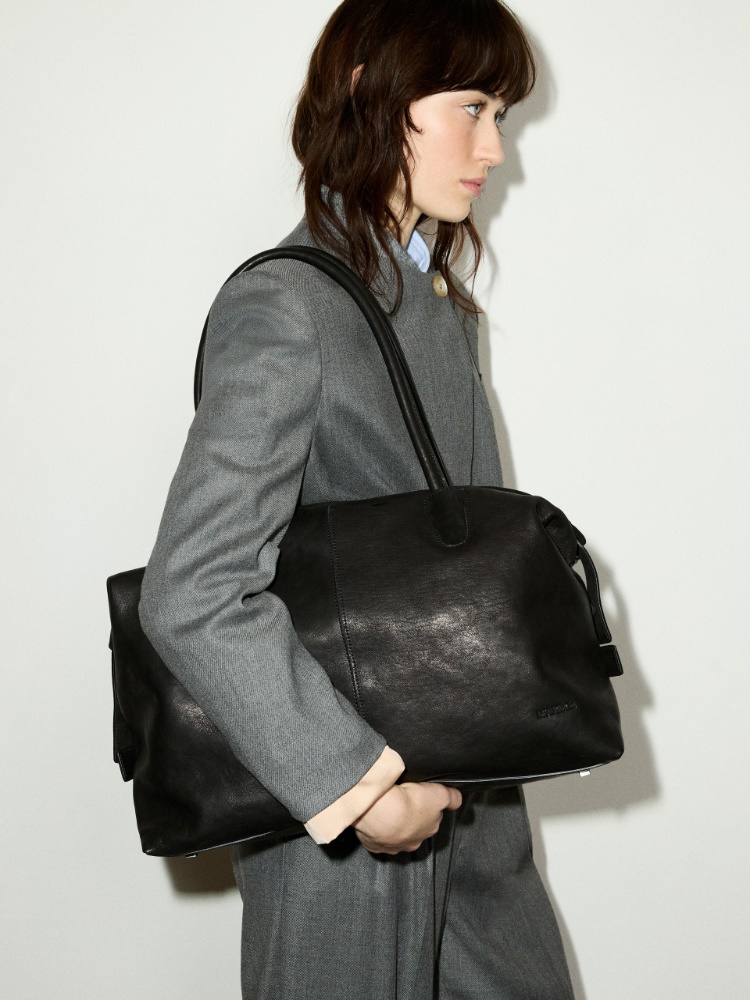 Totebag aus Leder - MAX&Co. - 5