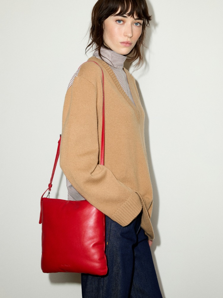 Red Square Bag aus Nappaleder - MAX&Co. - 5