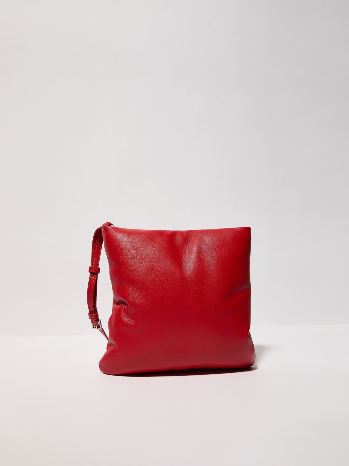 Red Square Bag aus Nappaleder - ROT - MAX&Co.