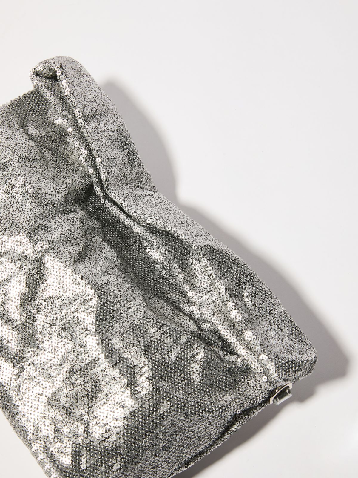 Pailletten-Clutch-Lumebag - SILBER - MAX&Co. - 3
