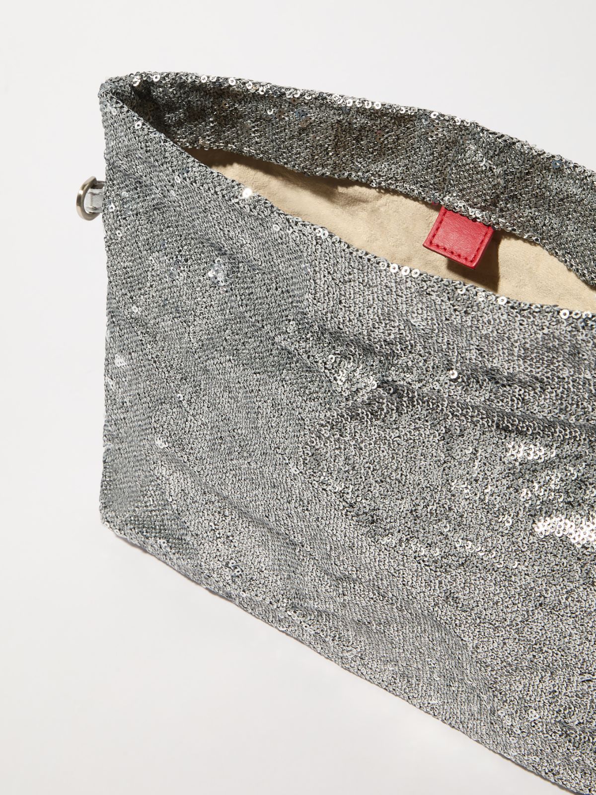 Pailletten-Clutch-Lumebag - SILBER - MAX&Co. - 4
