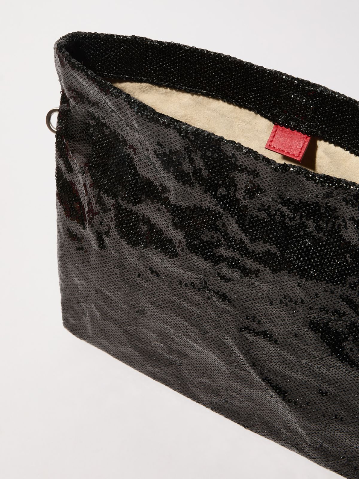 Pailletten-Clutch-Lumebag - SCHWARZ - MAX&Co. - 4