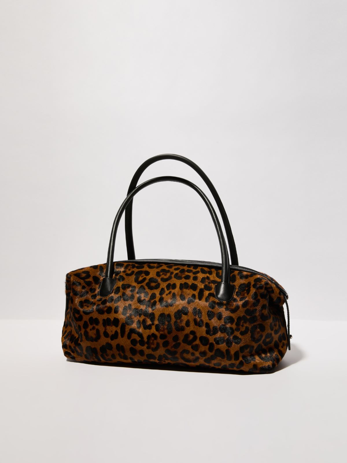 Tasche aus geflecktem Kalbshaar - KAMEL - MAX&Co. - 2