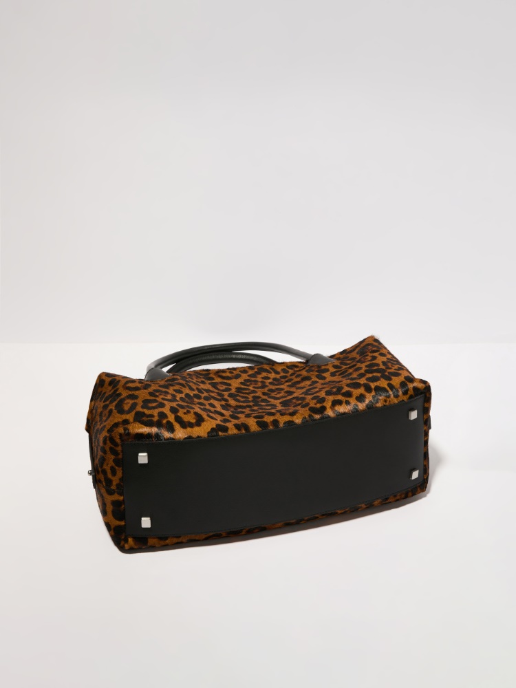Tasche aus geflecktem Kalbshaar - MAX&Co. - 4