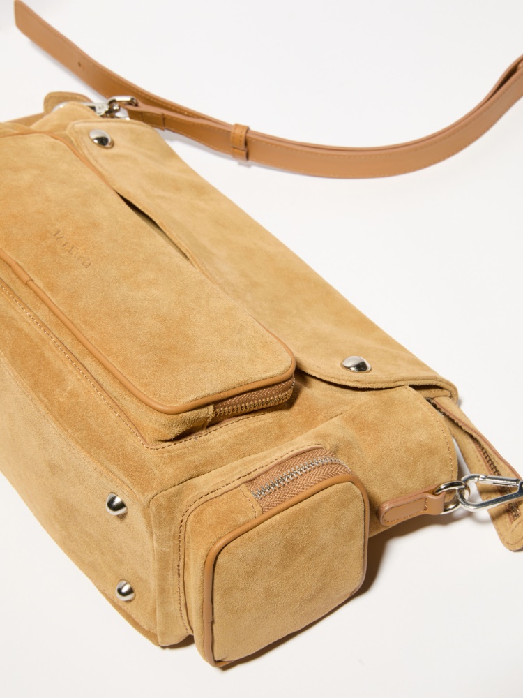 Suede multipocket bag - MAX&Co. - 3