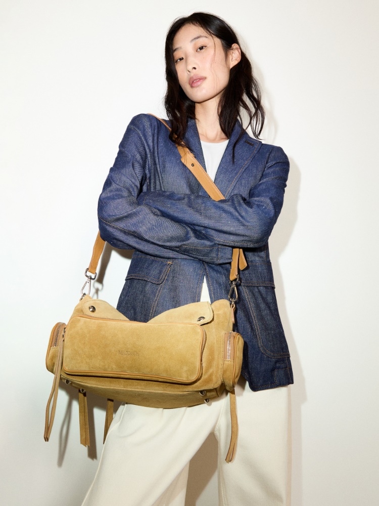 Suede multipocket bag - MAX&Co. - 5