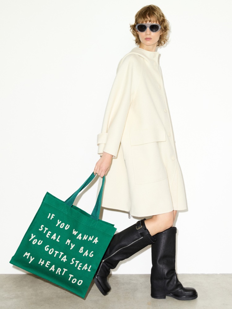 Printed canvas shopping tote - MAX&Co. - 6