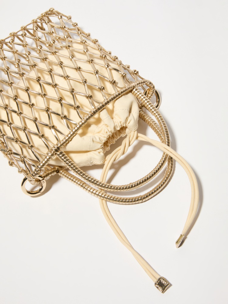 Laminated braided mini bag - MAX&Co. - 3