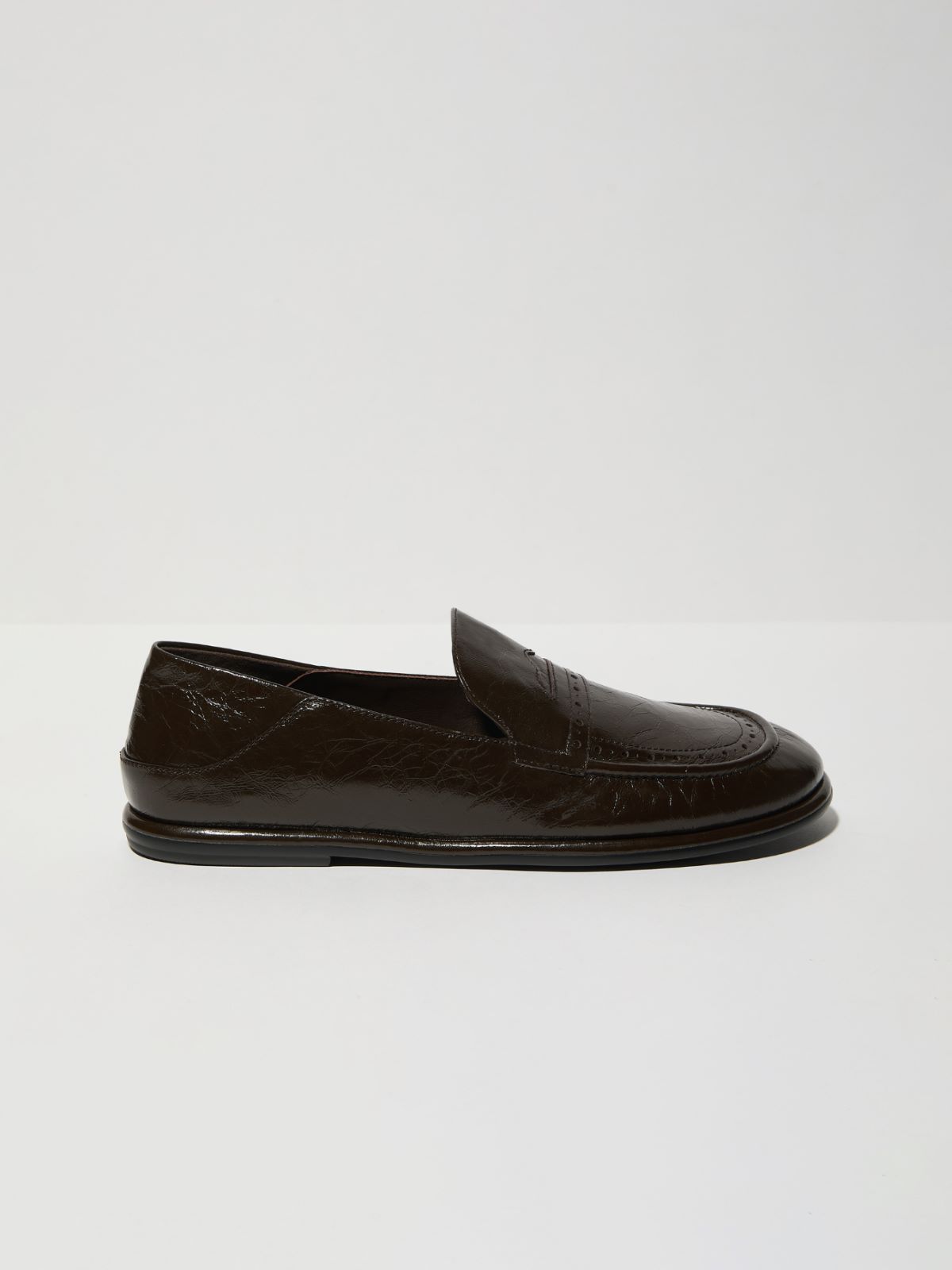 Leather loafers - BROWN - MAX&Co. - 5