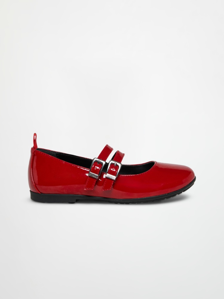 Ballerines vernies à double bride KID - ROUGE - MAX&Co. - 2