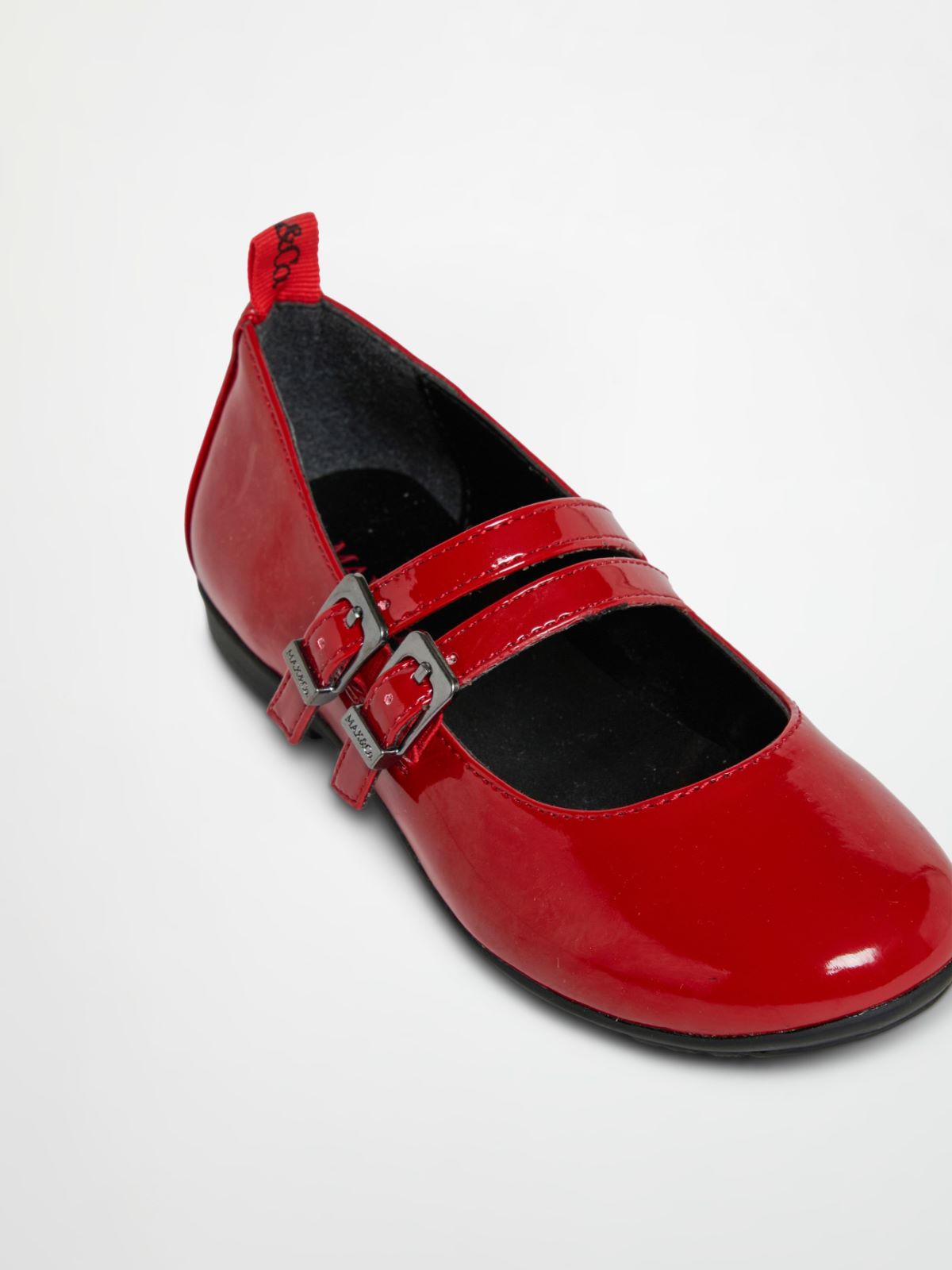 Ballerines vernies à double bride KID - ROUGE - MAX&Co. - 4