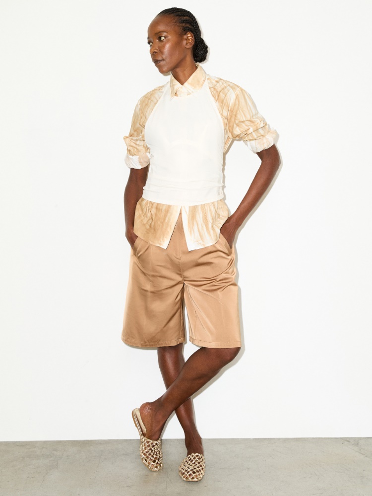 Laminated braided flat mules - MAX&Co. - 5