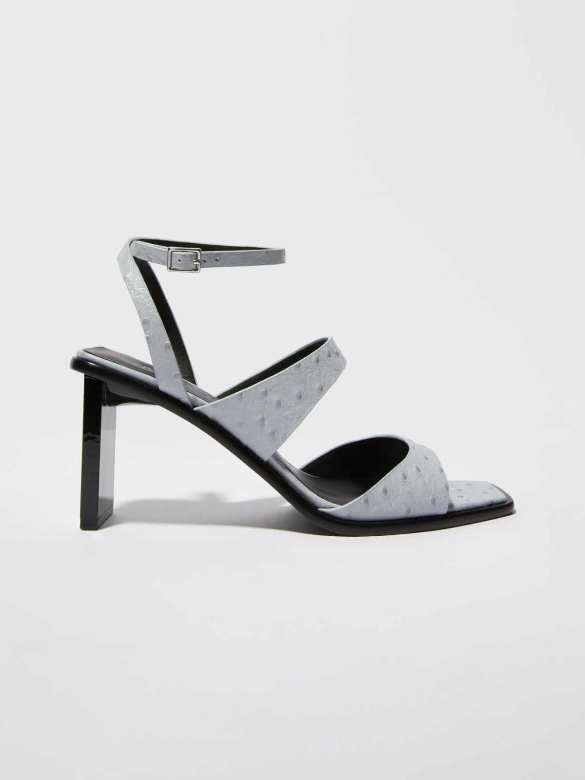 Textured leather sandals - AVIO - MAX&Co.