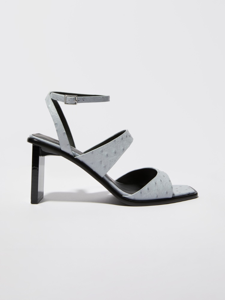 Textured leather sandals - AVIO - MAX&Co.