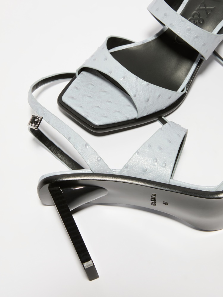 Textured leather sandals - MAX&Co. - 3