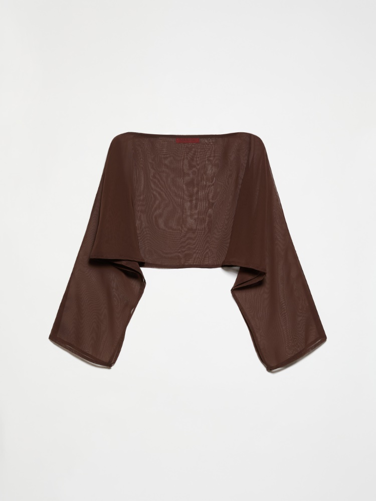 Chiffon shrug - BROWN - MAX&Co.