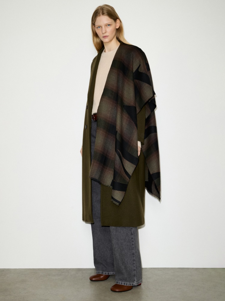 Jacquard logo stole - MAX&Co. - 4