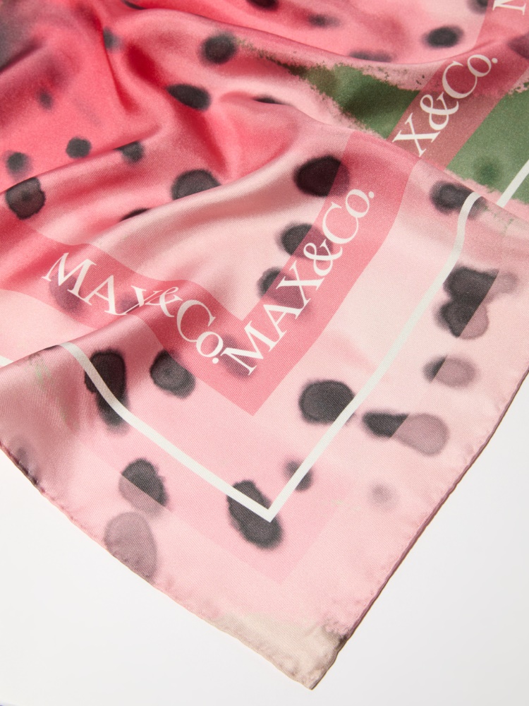 Silk-twill scarf - MAX&Co. - 3