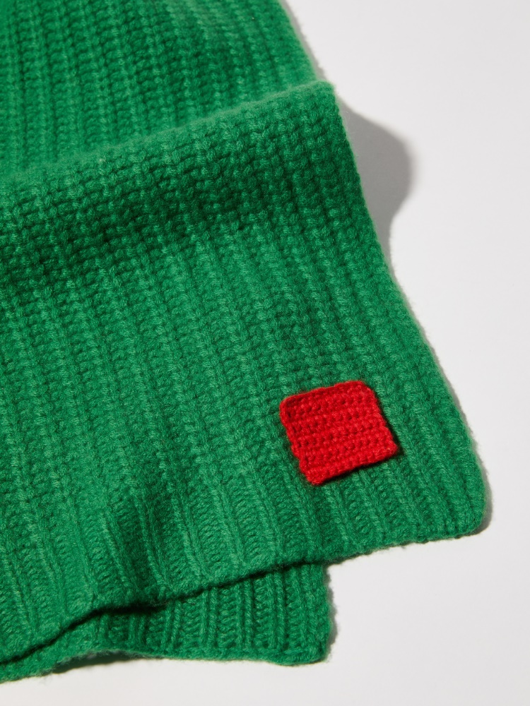 Pure wool scarf - EMERALD - MAX&Co. - 3