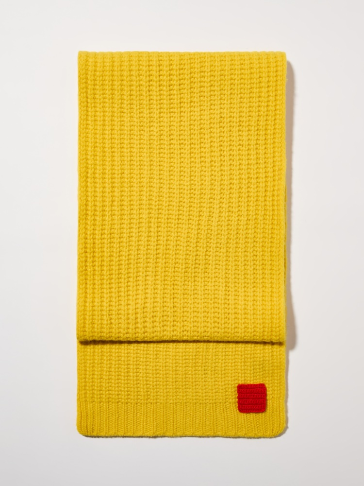 Pure wool scarf - YELLOW - MAX&Co. - 2