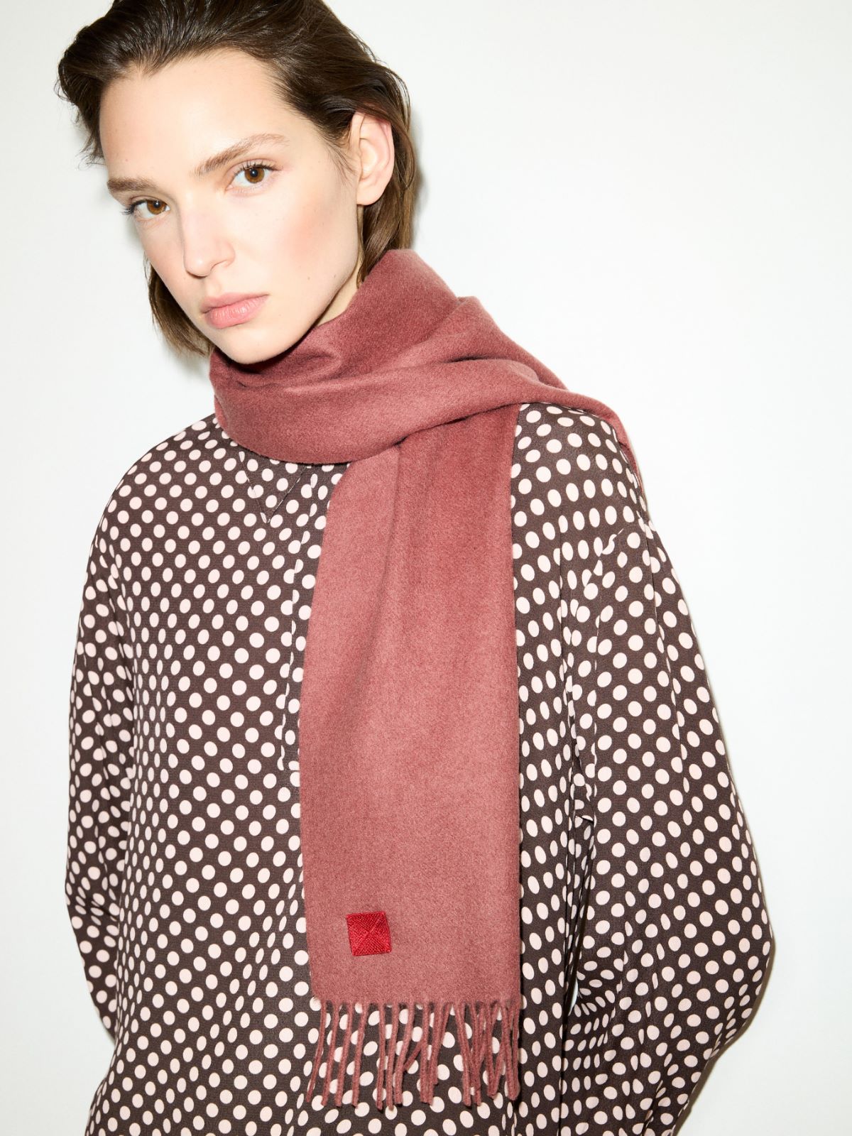 Wool and cashmere scarf - FARD - MAX&Co.