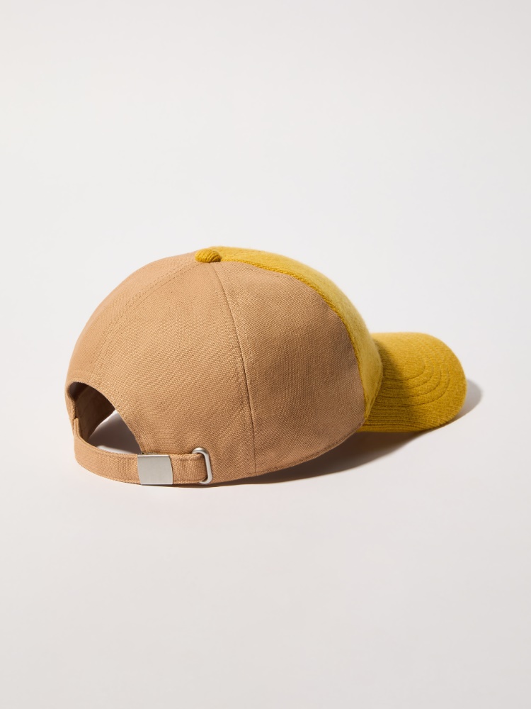 Canvas and knit baseball cap - MAX&Co. - 3