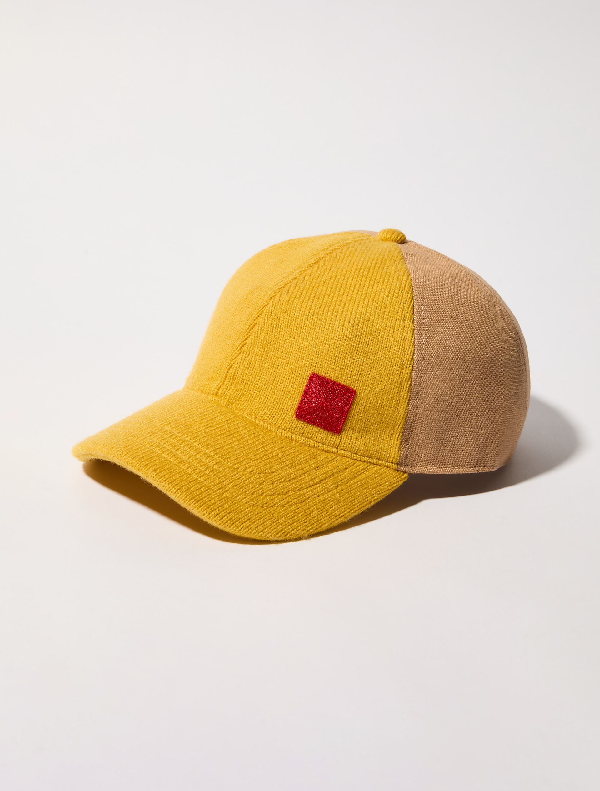 Canvas and knit baseball cap - MAX&Co.