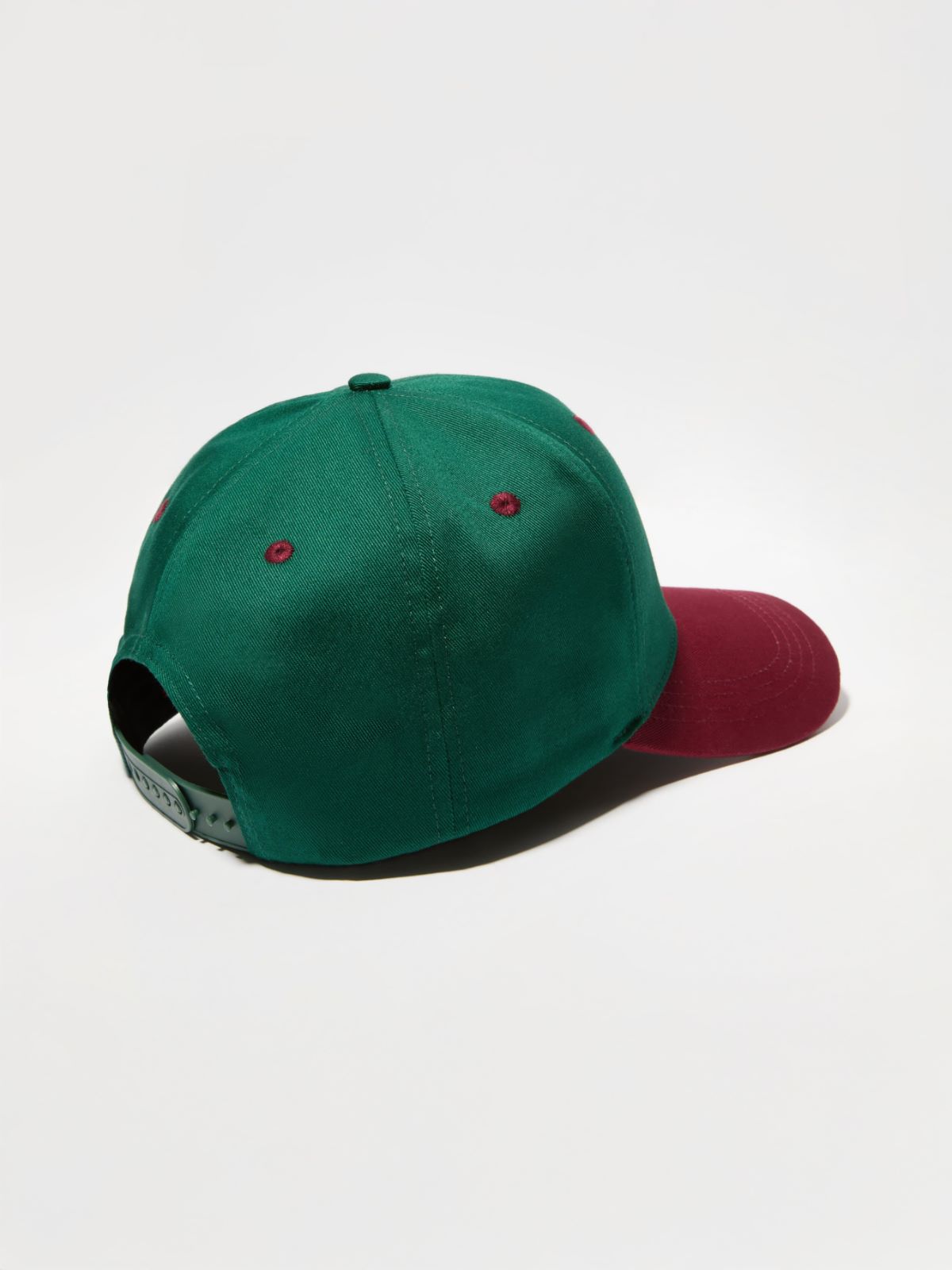 Embroidered baseball cap - GREEN - MAX&Co.