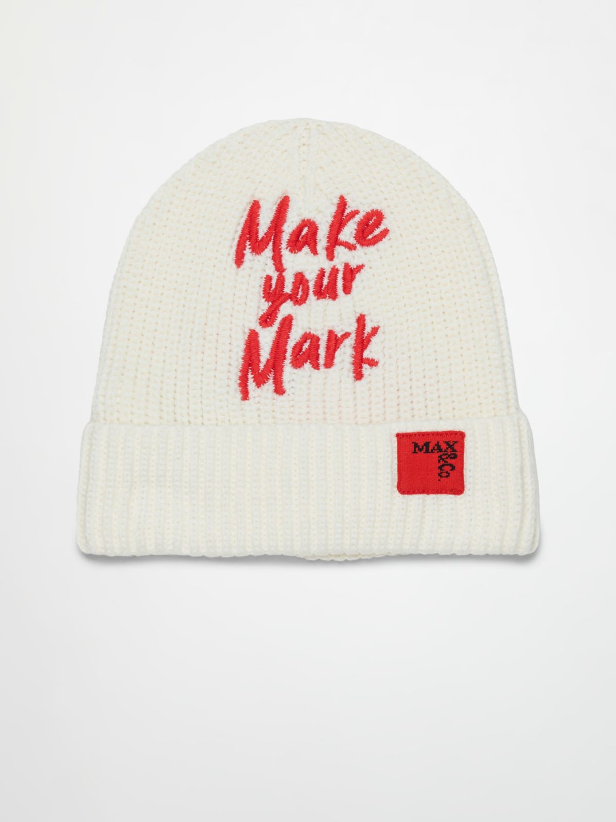 Casquette avec inscription et logo KID - CREME - MAX&Co.