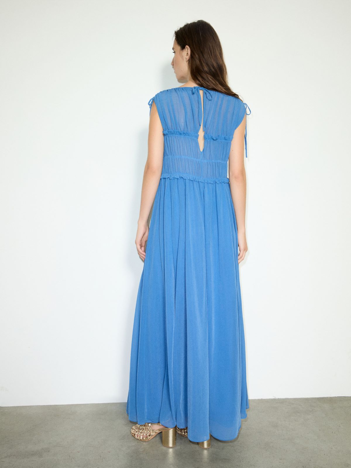 Jersey maxi dress - DEEP BLUE - MAX&Co. - 2