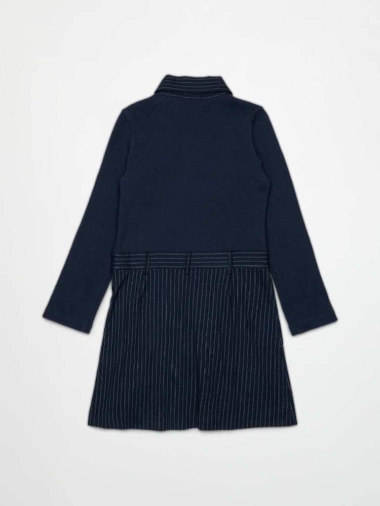 Robe polo avec logo KID - BLEU - MAX&Co. - 2