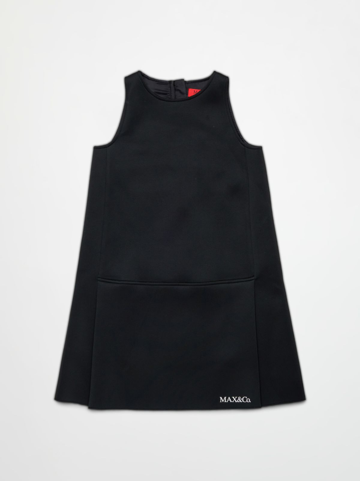 Sleeveless dress with logo KID - BLACK - MAX&Co.