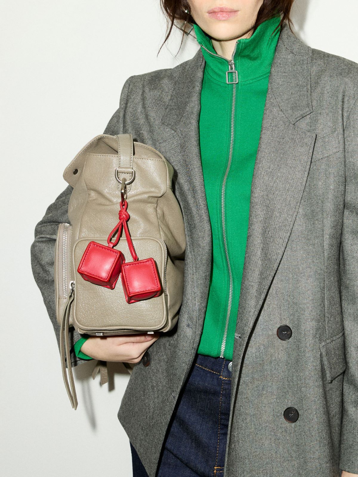 Red cube charm - RED - MAX&Co. - 4