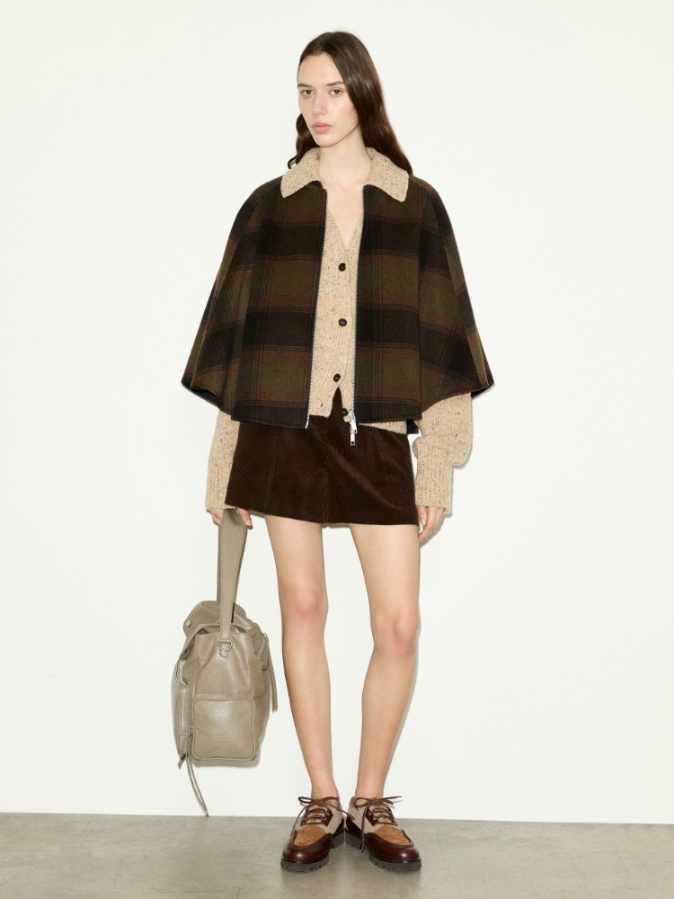 Reversible double-faced cape - MAX&Co. - 4