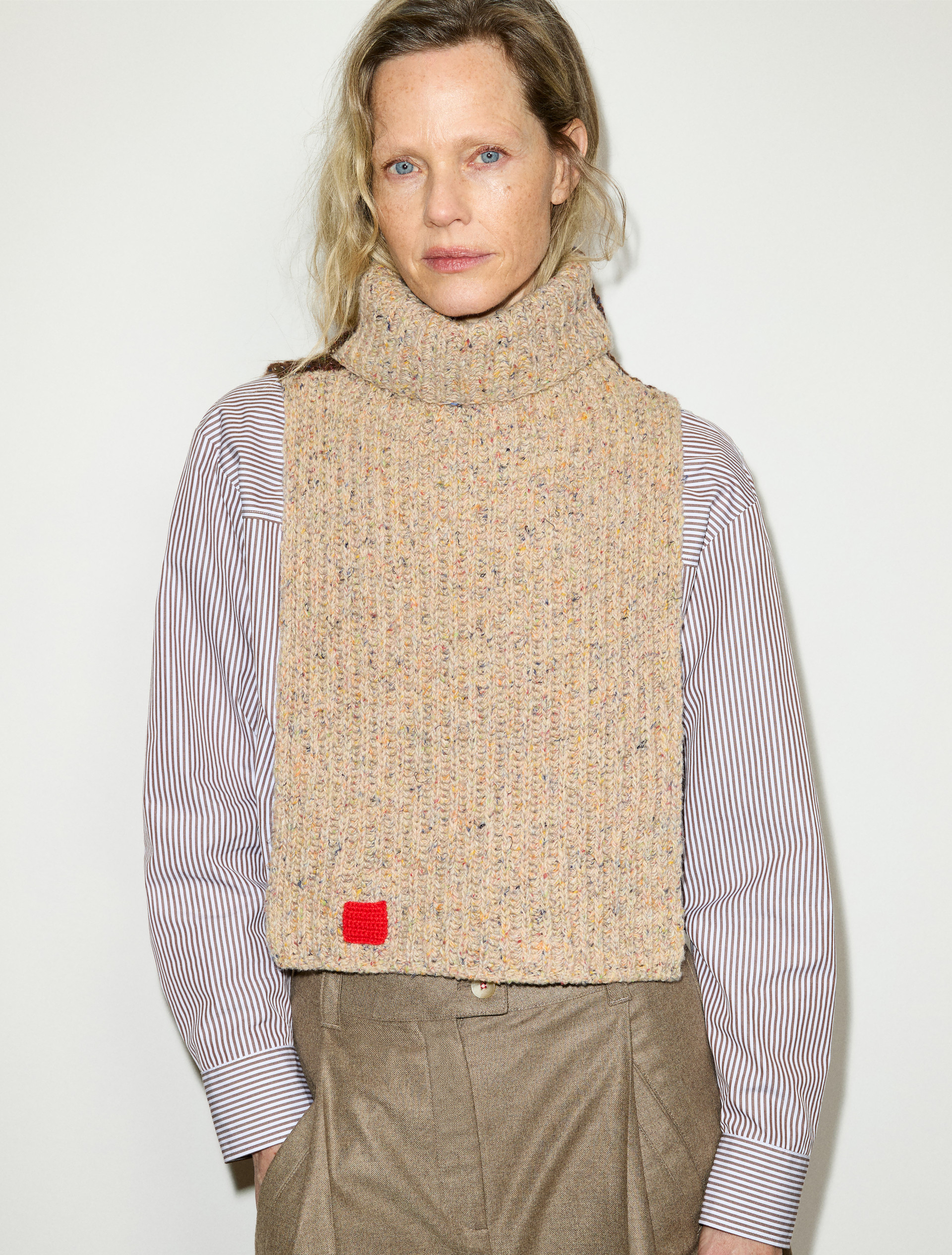 Wool-tweed collar - MAX&Co.