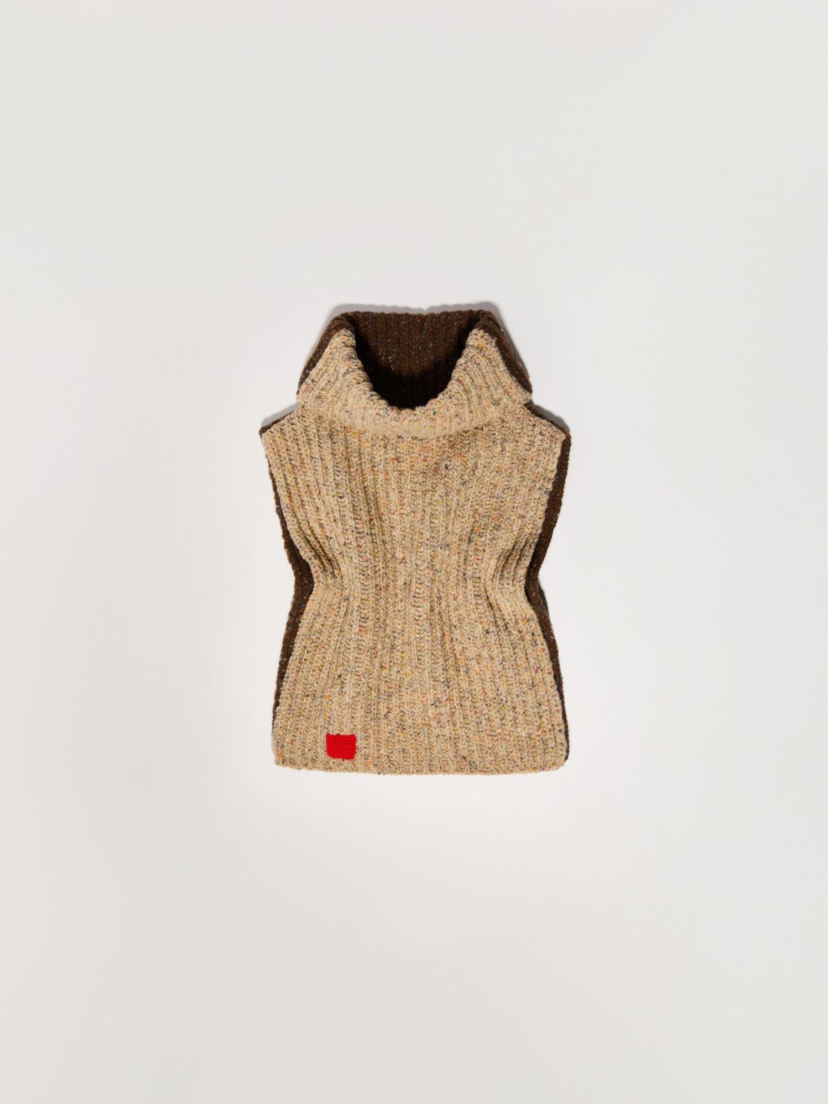 Wool-tweed collar - BEIGE - MAX&Co.